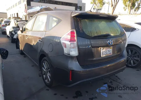 2017 Toyota Prius V Five from USA, damaged, VIN JTDZN3EU1HJ073504